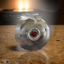 Ouroboros Stainless Steel Wind Spinner